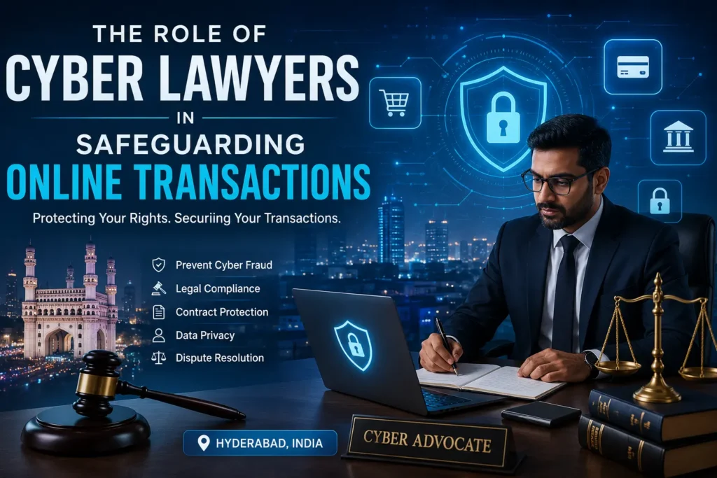 Role of Cyber Lawyers in Safeguarding Online Transactions